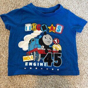 Thomas & Friends Train T-Shirt Blue Baby Size 12 months